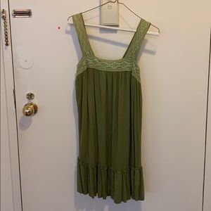 Little Green Sun Dress